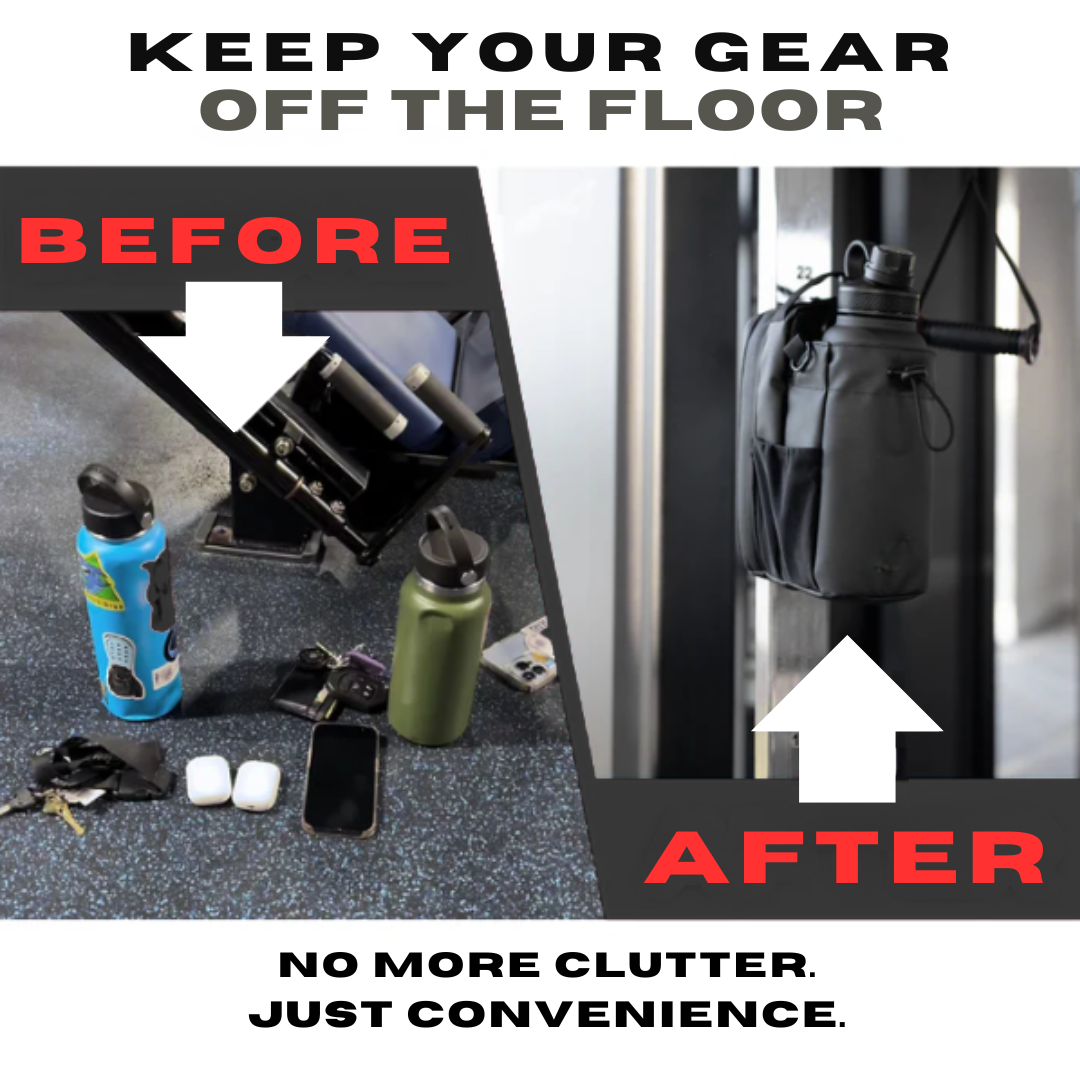 NEW! HYDRAVAULT™ Magnetic Gym Bag - Tenarc Sporting