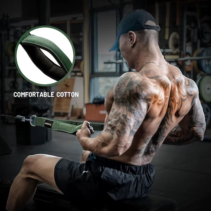 Versatile Tricep Rope Extra Long Tricep Pull down Rope for Fitness Cable Machine Attachment for Pulley System Gym LAT Machine