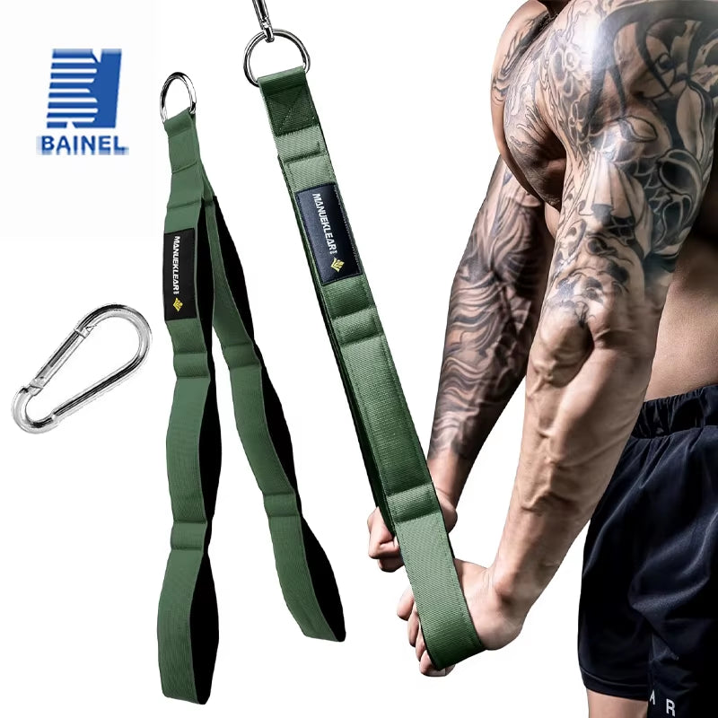 Versatile Tricep Rope Extra Long Tricep Pull down Rope for Fitness Cable Machine Attachment for Pulley System Gym LAT Machine