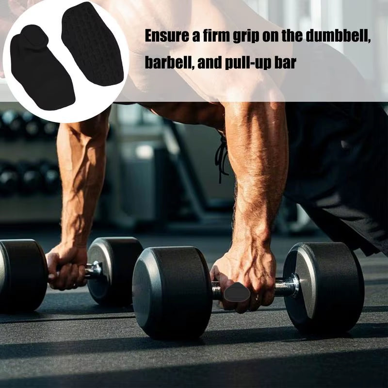 Hand Grips for Weight Lifting Anti-Slip Workout Grips for Gym Weight Lifting Gloves Dumbbell Training Equipment Ergonomic Pull